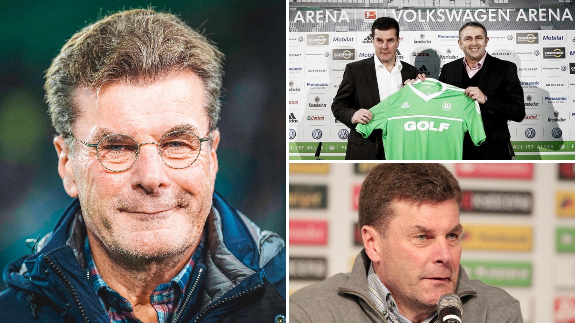 沃尔夫斯堡官方公告：61岁的迪特·黑金时隔近10年后重回狼堡帅位。
黑金曾带队夺