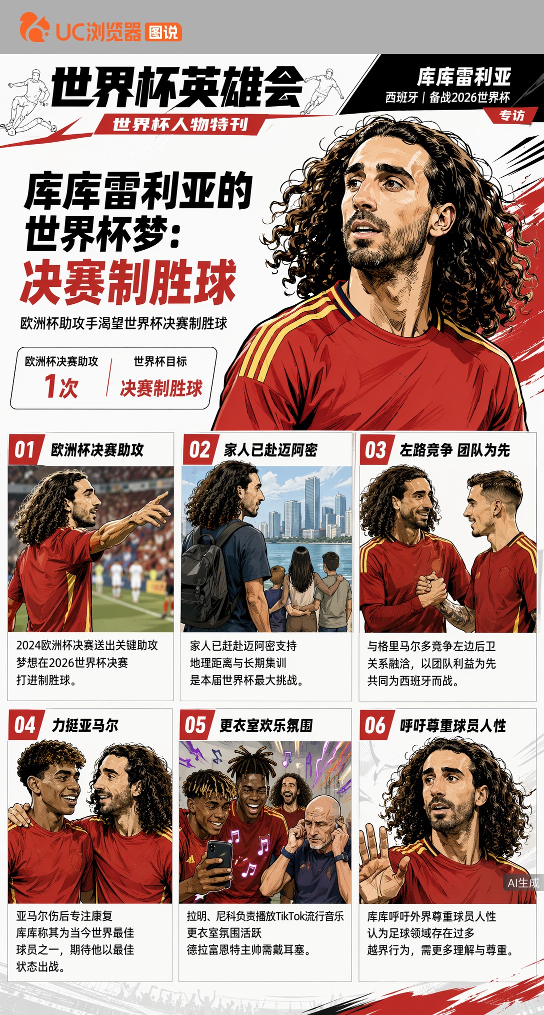 库库雷利亚的世界杯梦：决赛制胜球，这是我最想要的