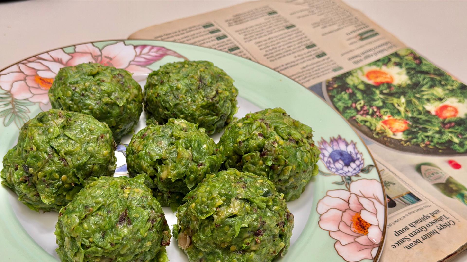 榆钱窝窝这样做，清新好吃，翠绿不变色，满口春天的味道！