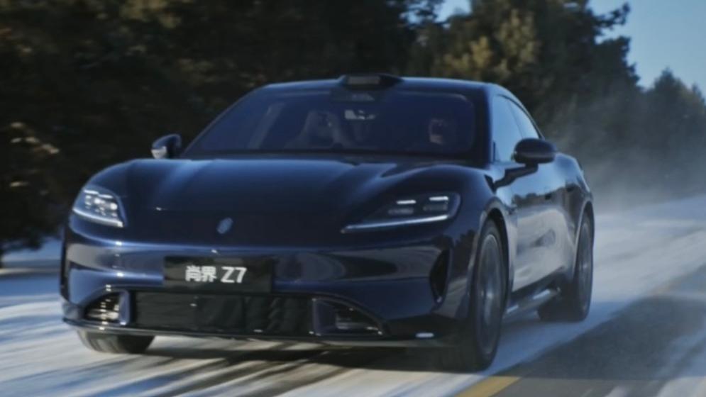 尚界Z7实车测试曝光，全系途灵平台，定价超过小米SU7？