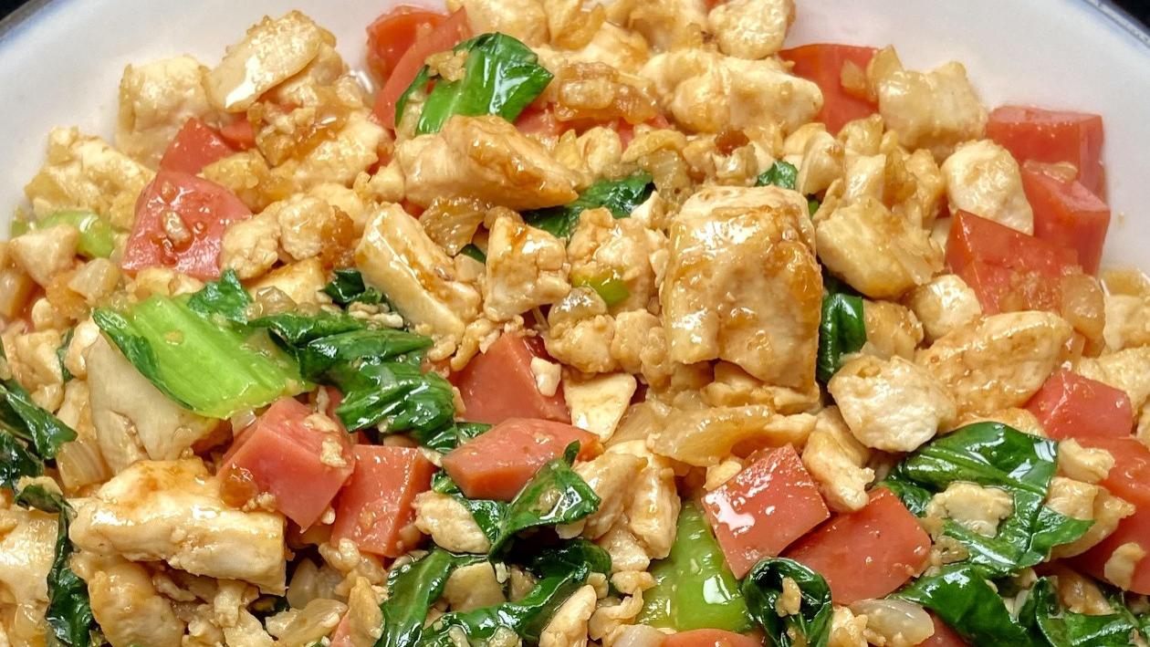 家常香嫩炒豆腐，简单几步做出超下饭的美味