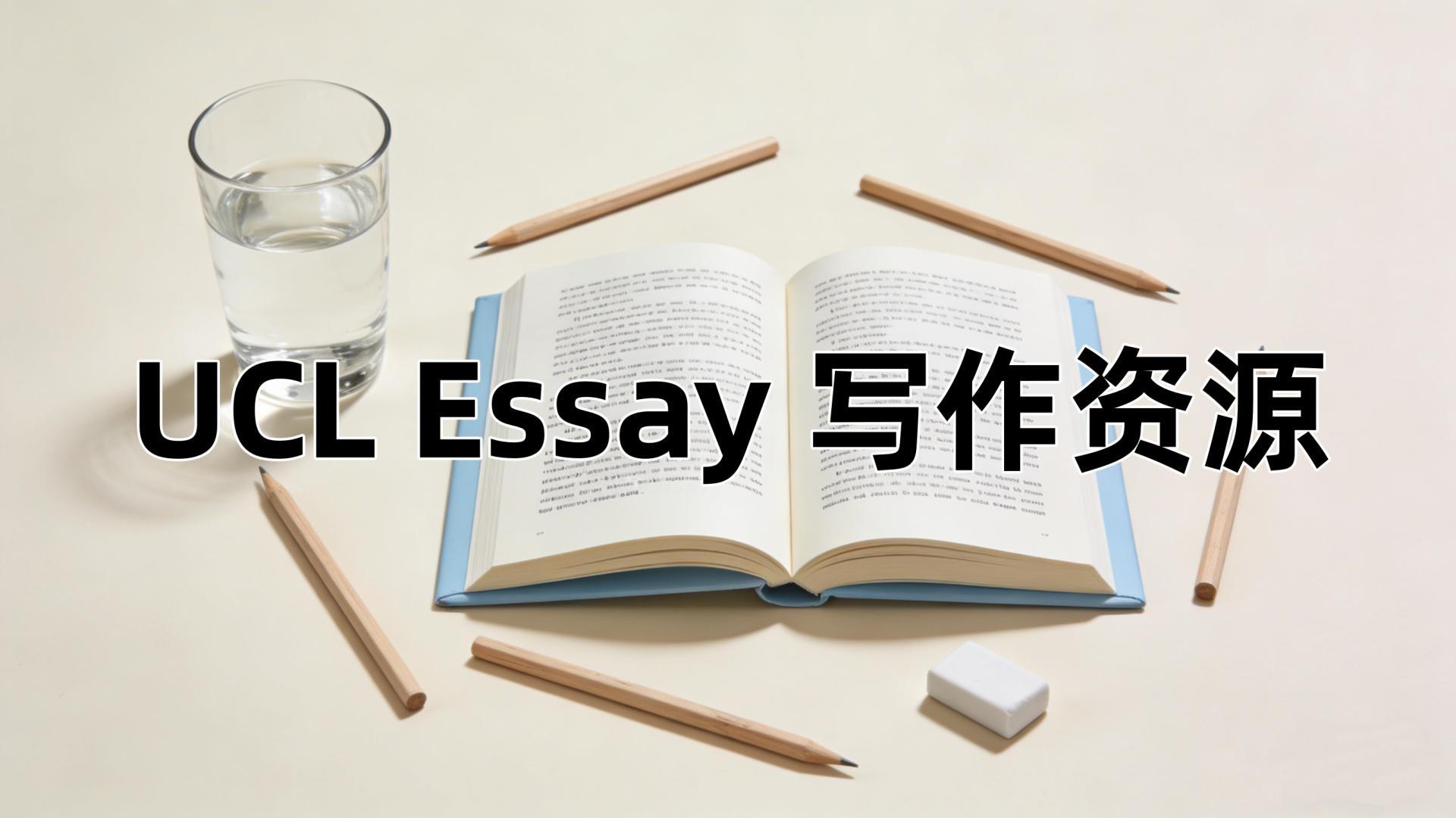 UCL Essay难拿高分？这份宝藏写作资源清单请查收！