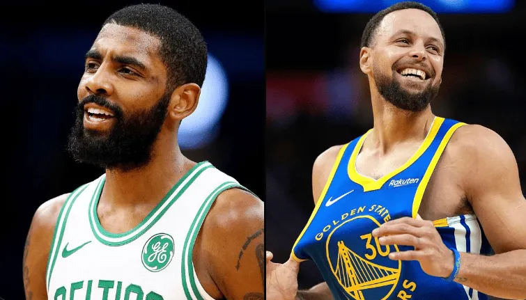 今日，蒂格在一档节目中表示，防守凯里-欧文比防守斯蒂芬-库里更容易。

“他们俩