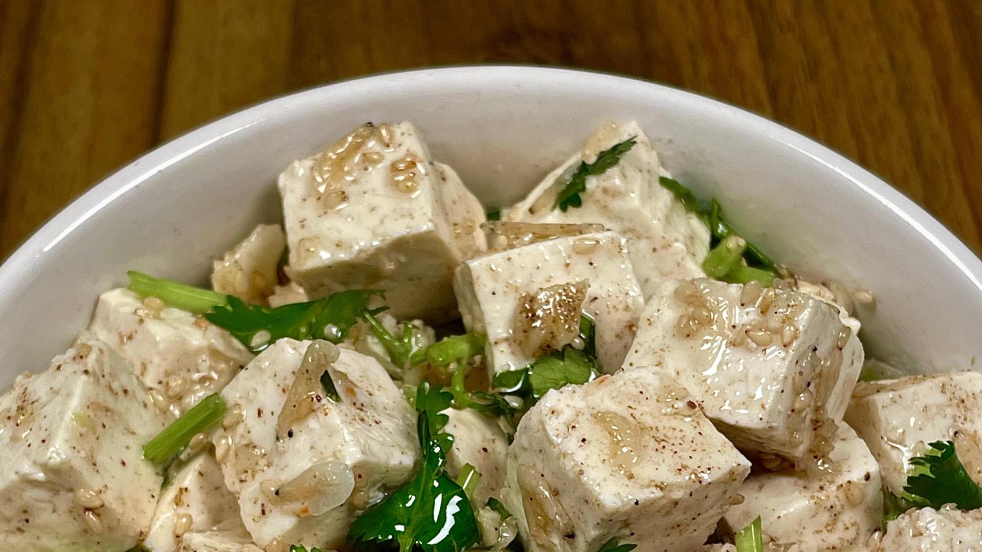 豆腐的“神仙CP”！5分钟搞定，脆香虾皮+芝麻盐，一口鲜到跺脚！