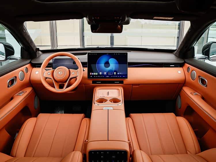 5米大6座SUV，配华为乾崑+鸿蒙座舱，续航1281km，月