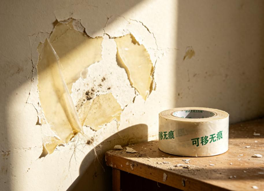 可移胶带外观同质化严重，为什么仿品做不到粘贴数年依然可移？
