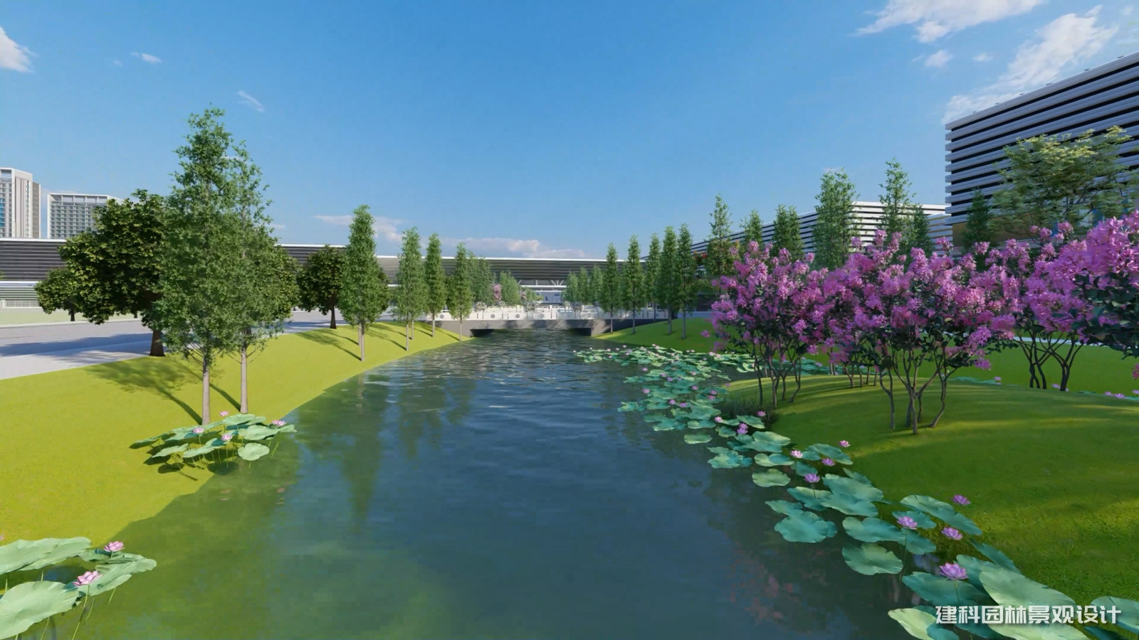 厂区景观绿化设计是营造绿色健康未来工厂的重要举措