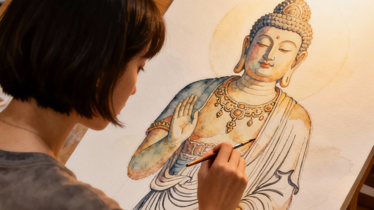 腊二十——色渡佛颜