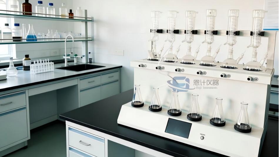 批量蒸馏更高效｜全自动蒸馏仪，封闭式循环+管路自清洗，省时省力