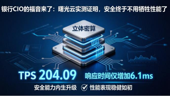 银行CIO的福音来了：曙光云实测证明，安全终于不用牺牲性能了
