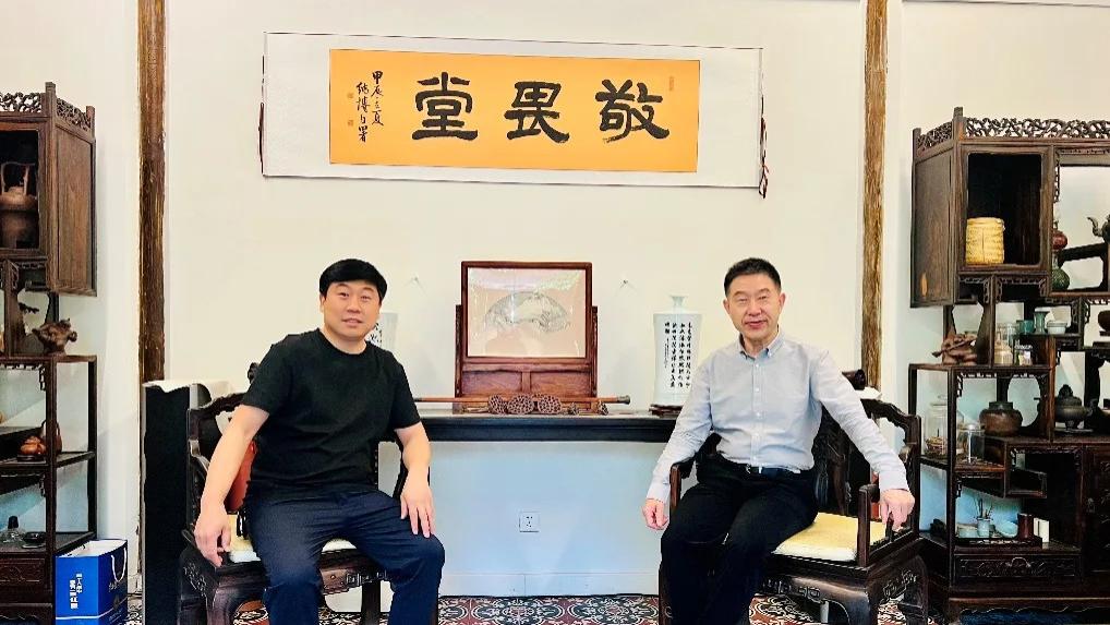 以书画结缘 以敬畏立心 时代京辉魏福良与李纯博先生的艺友情谊