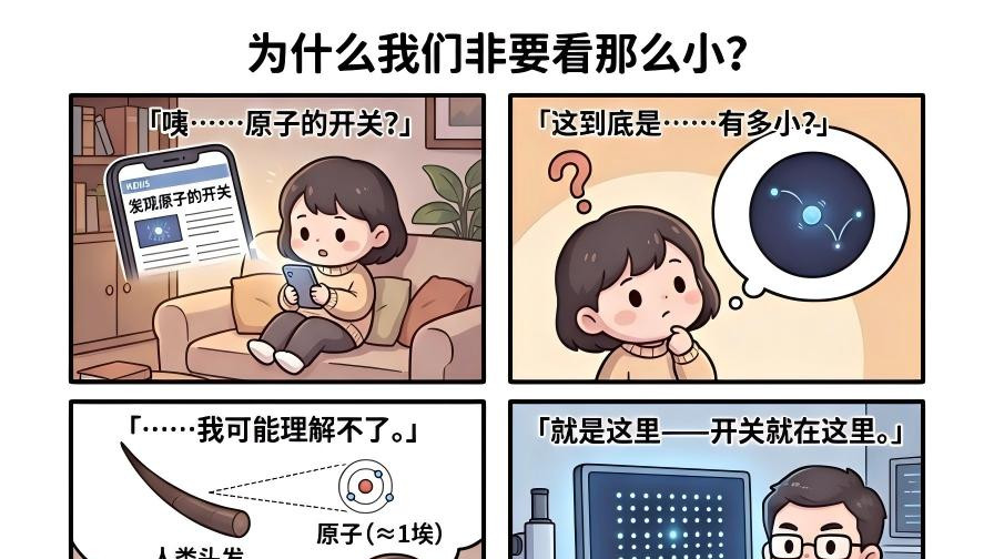 手机里的数据怎么被“记住”？原子开关过程首次被拍到