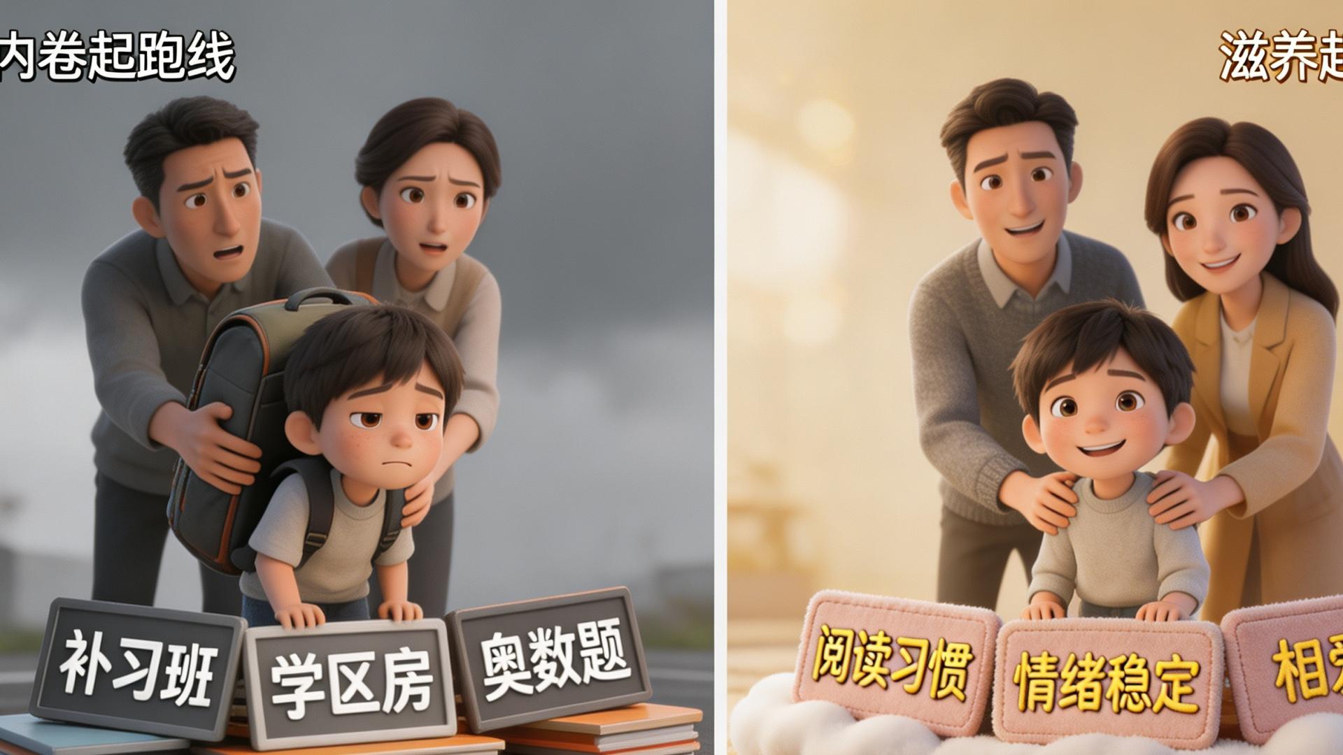 别让孩子输在起跑线上？其实，你就是孩子的起跑线