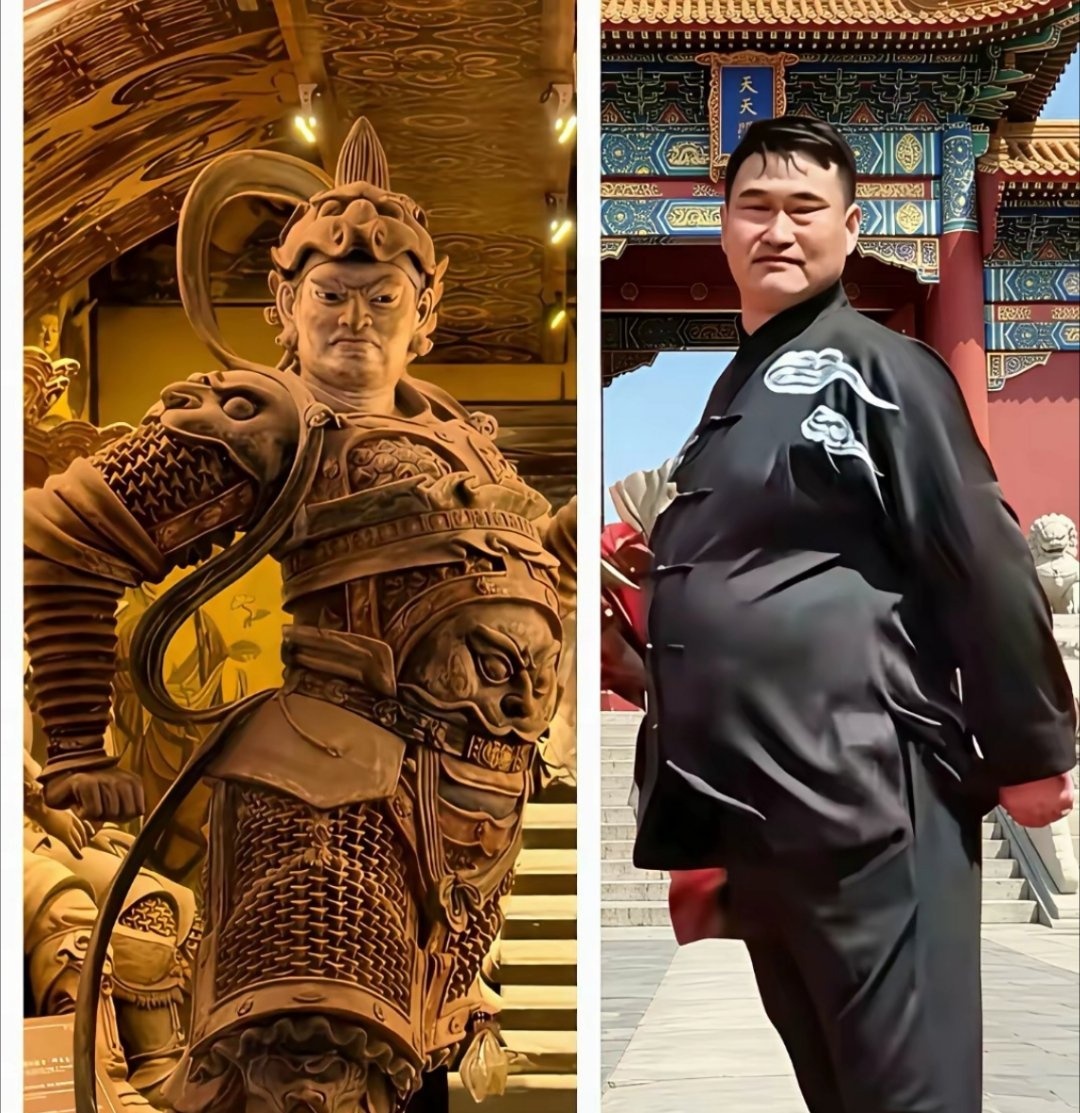 朱之文撞脸南天门神将 ​​​