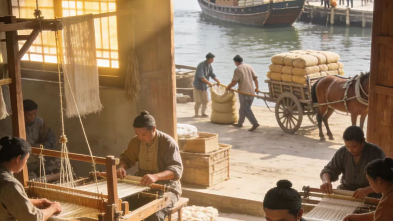 临清漕运时代纺织业鼎盛全传