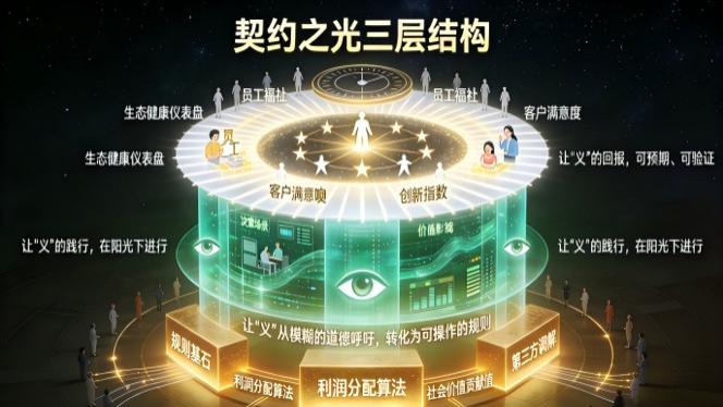 义利均衡：文明合伙人之间的“看不见的契约”——让好人在好系统中获得好报