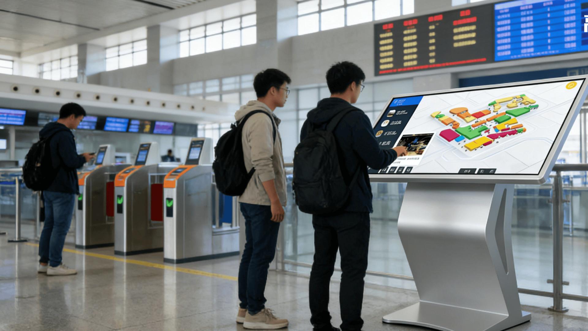 高格欣科技|卧式触控一体机工业级商用显示屏