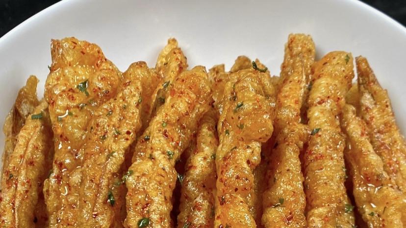 椒盐杏鲍菇：把素菜吃出“肉感”的魔法