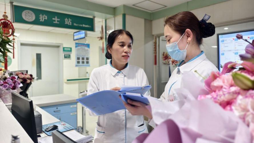 桓台县人民医院苗春艳：跨年生日夜，在病房走了一万步