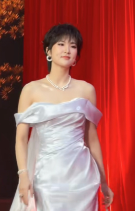 姚安娜真的很漂亮，不知道为什么不怎么上镜
她走红毯，想着这里我最有钱，越走越有劲