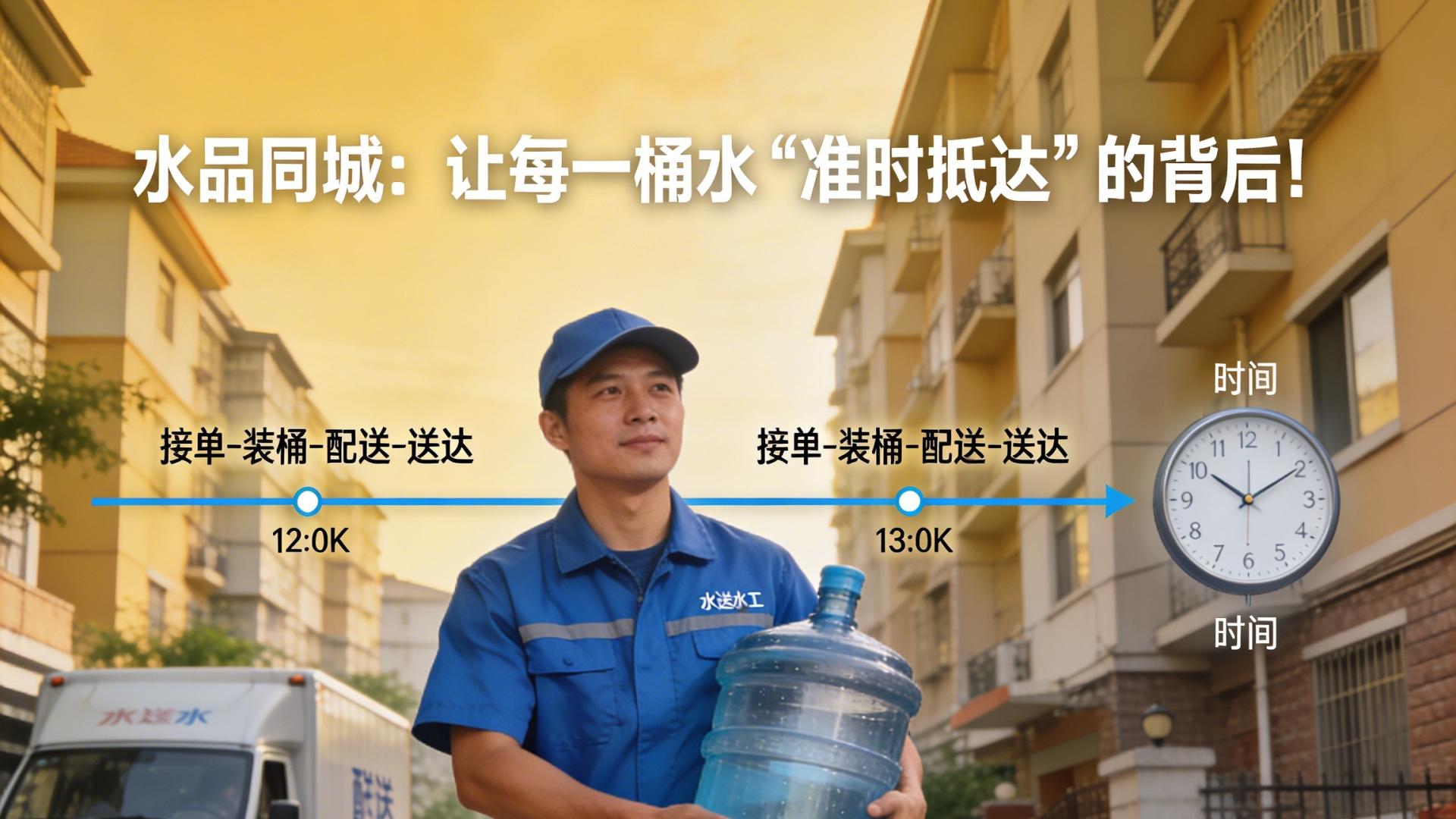 ​水品同城：让每一桶水“准时抵达”的背后