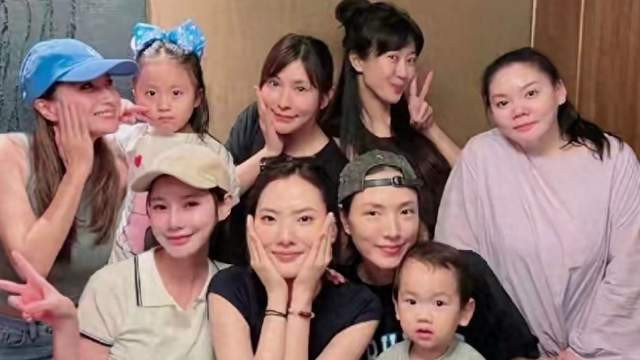 马筱梅与好友聚会，心情不受舆论影响，反击说自己没有要买豪宅