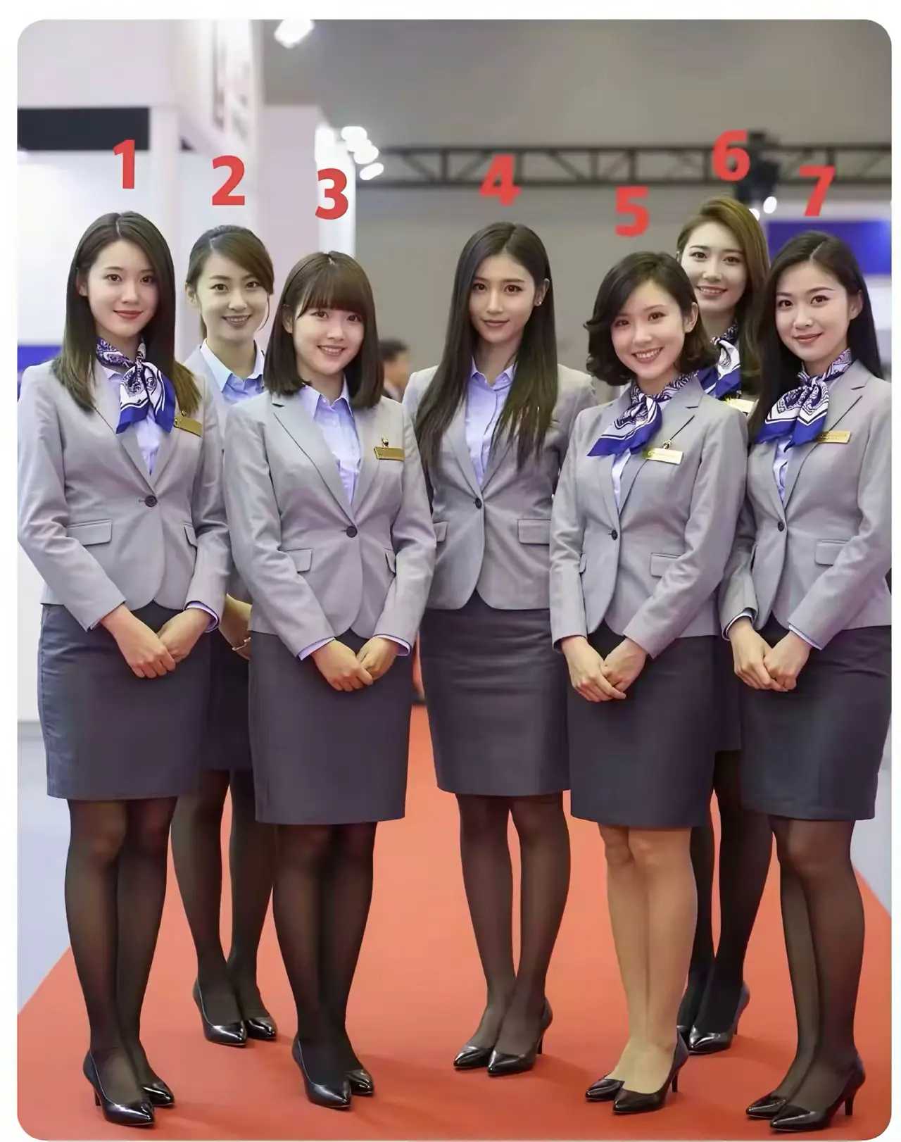 如果你是公司老板，要带领下面其中任意一位女助理去出差，你会选择哪一个？