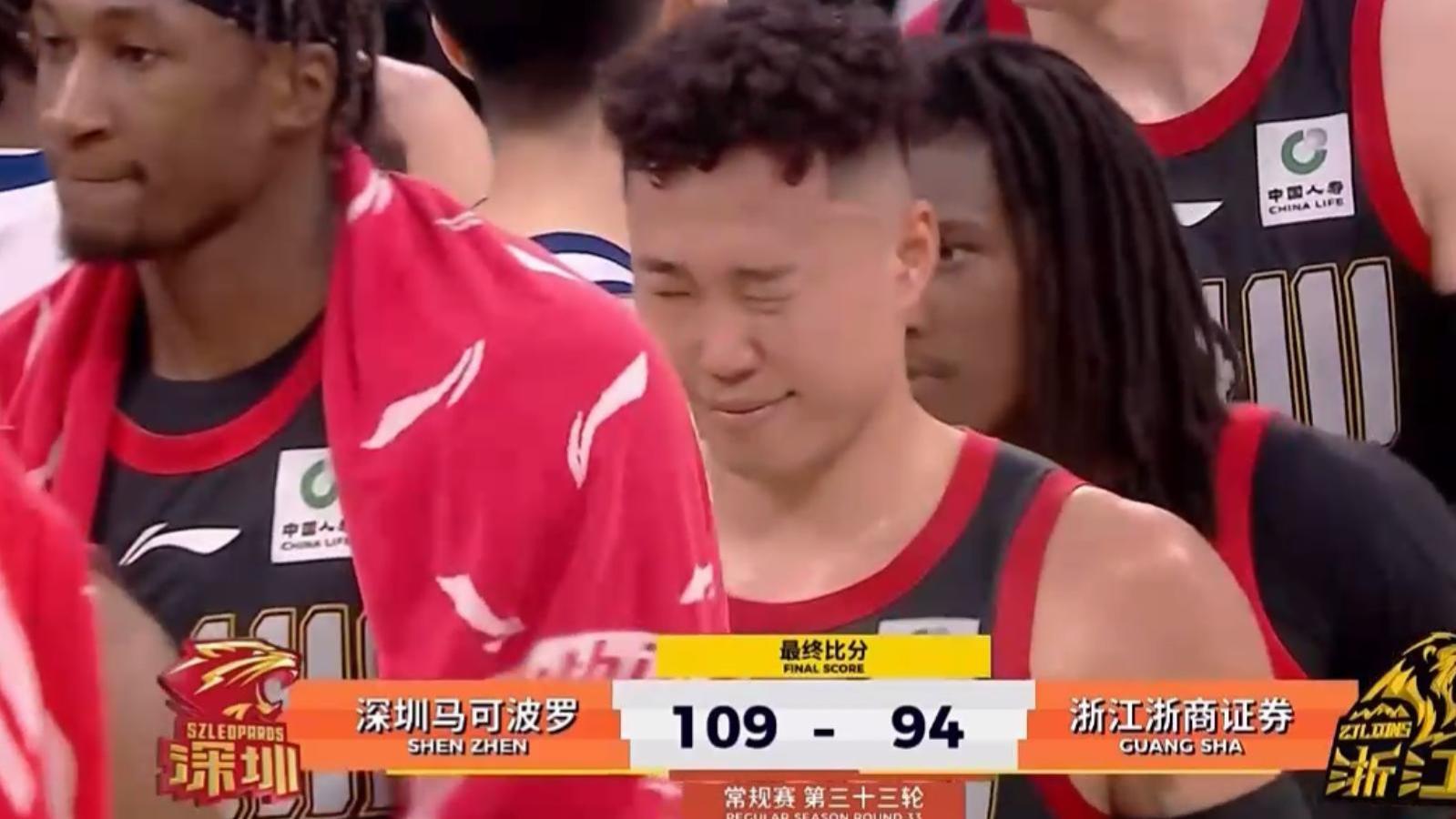 赛季最强势一战！全员杀疯，15分大胜掀翻卫冕冠军，深圳一夜杀进前4