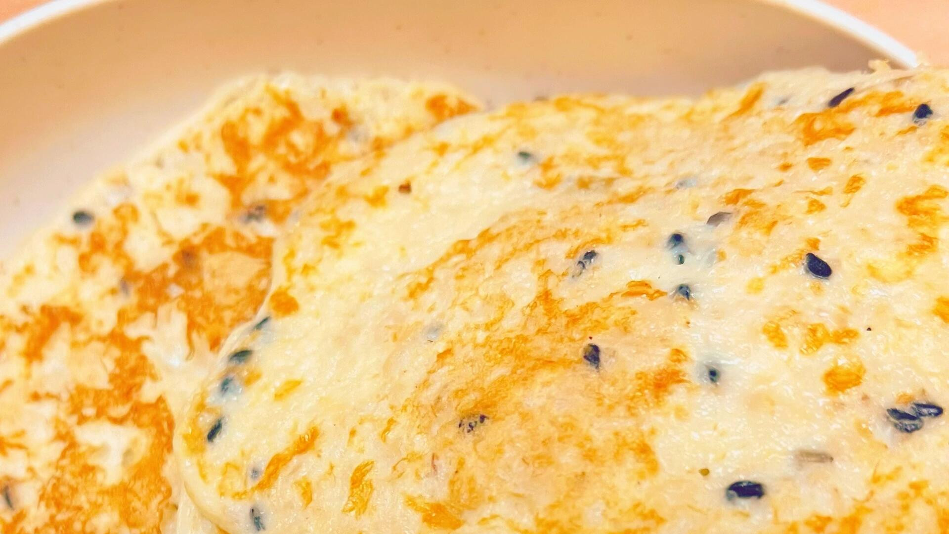 巨巨巨掉秤牛奶燕麦鸡蛋饼！一定要试试