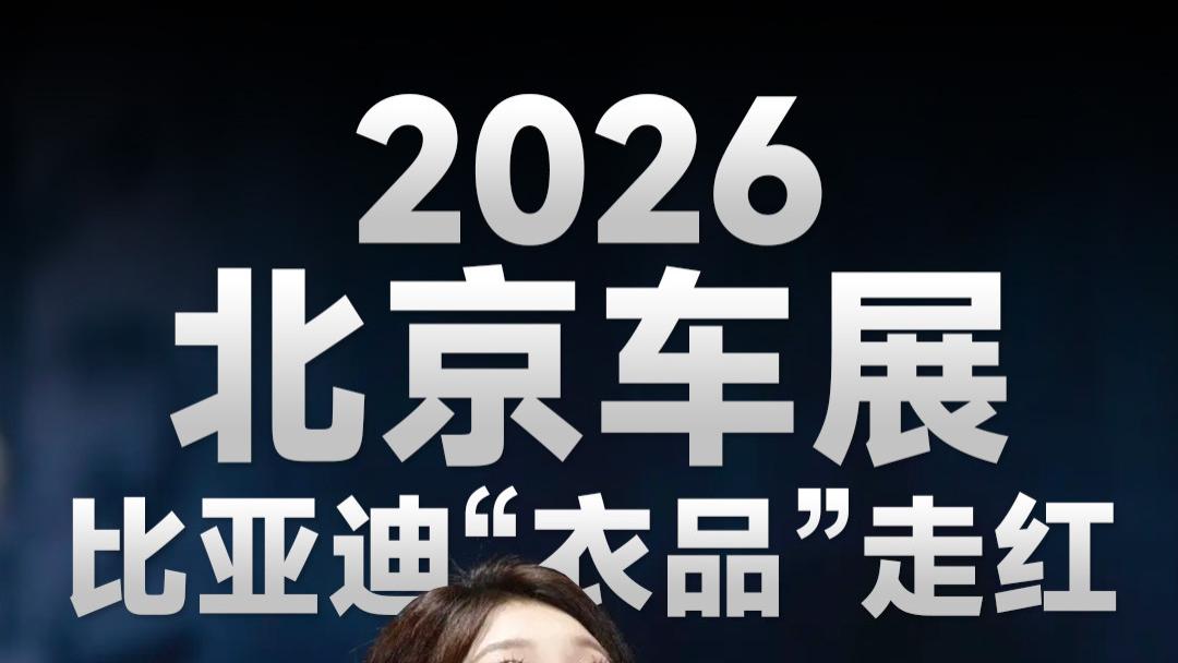 2026年北京车展，比亚迪“衣品”走红