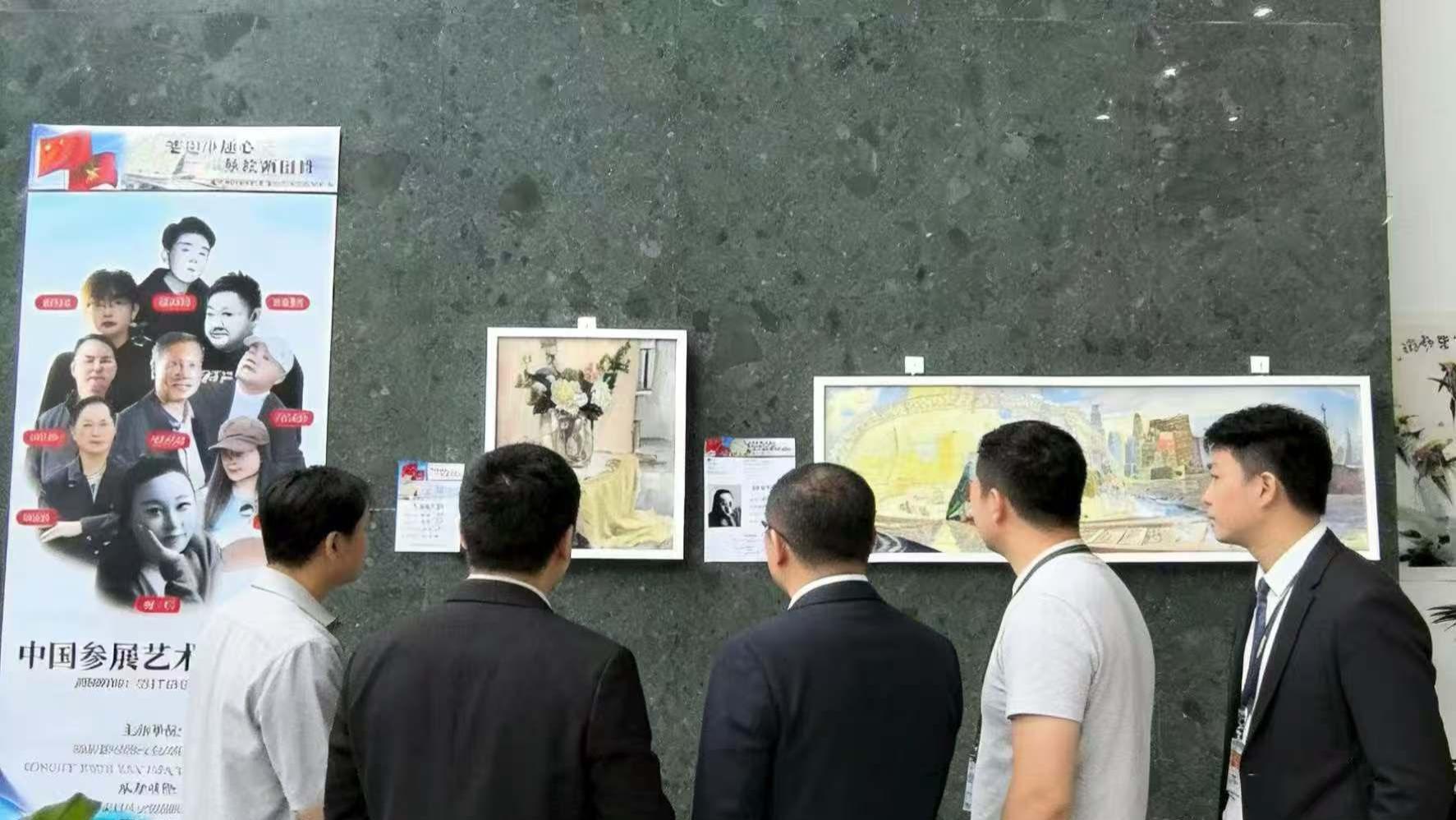 笔连中越心 墨绘两国情 中国艺术家走进河内文化交流活动圆满落幕