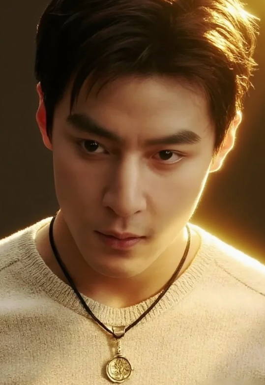 吴彦祖穿着汉服出现在西湖边耳朵上还别着一朵小花
手里捧着鲜花，挨个给路过的女士们