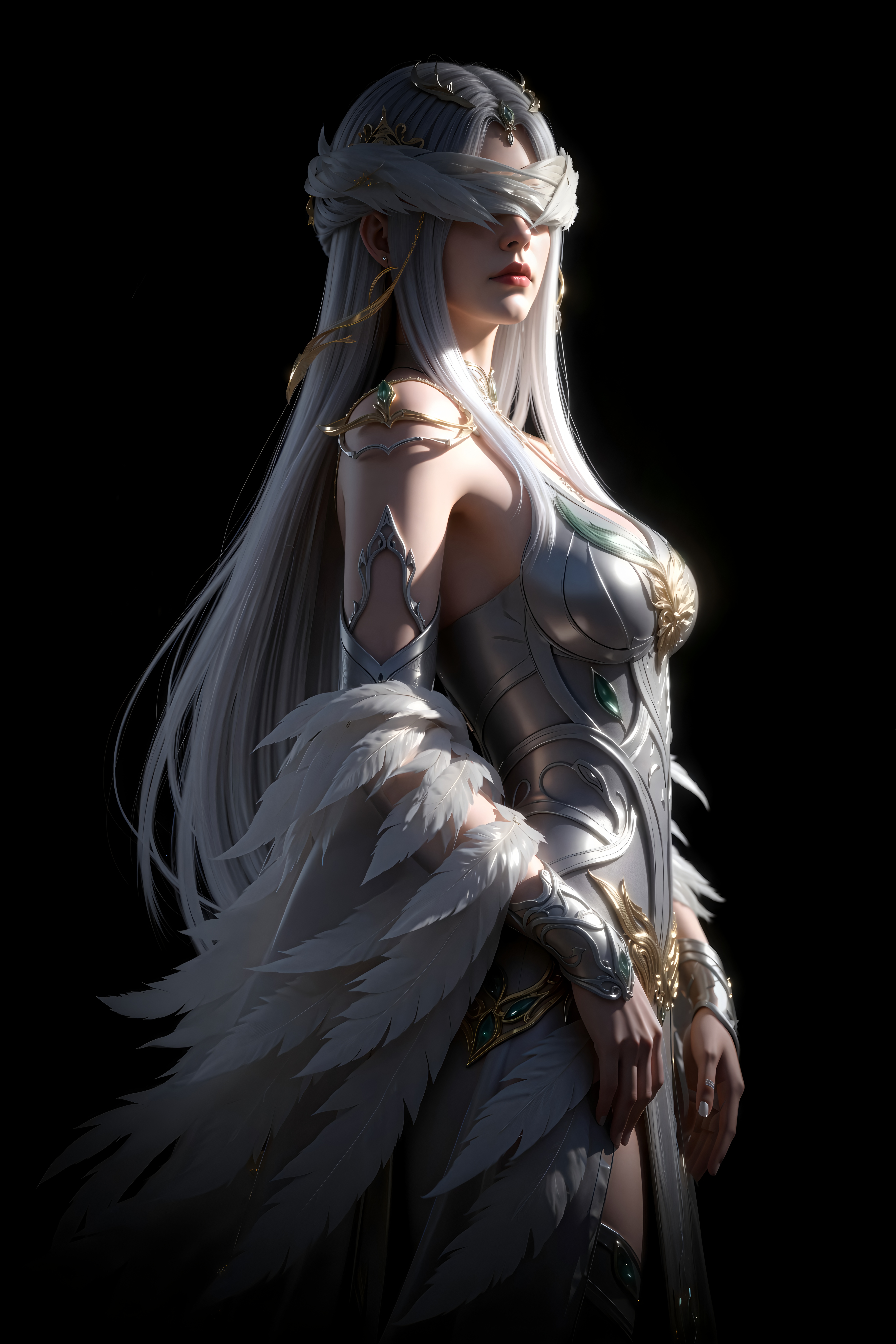 国漫女神｜完美世界柳神壁纸：仙古余晖落大荒，一枝垂柳护尘乡！