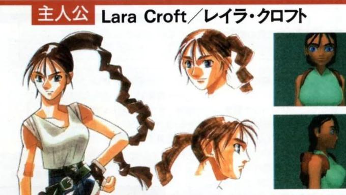 《古墓丽影》初代劳拉曾有日版“二次元”形象 但被主创否决