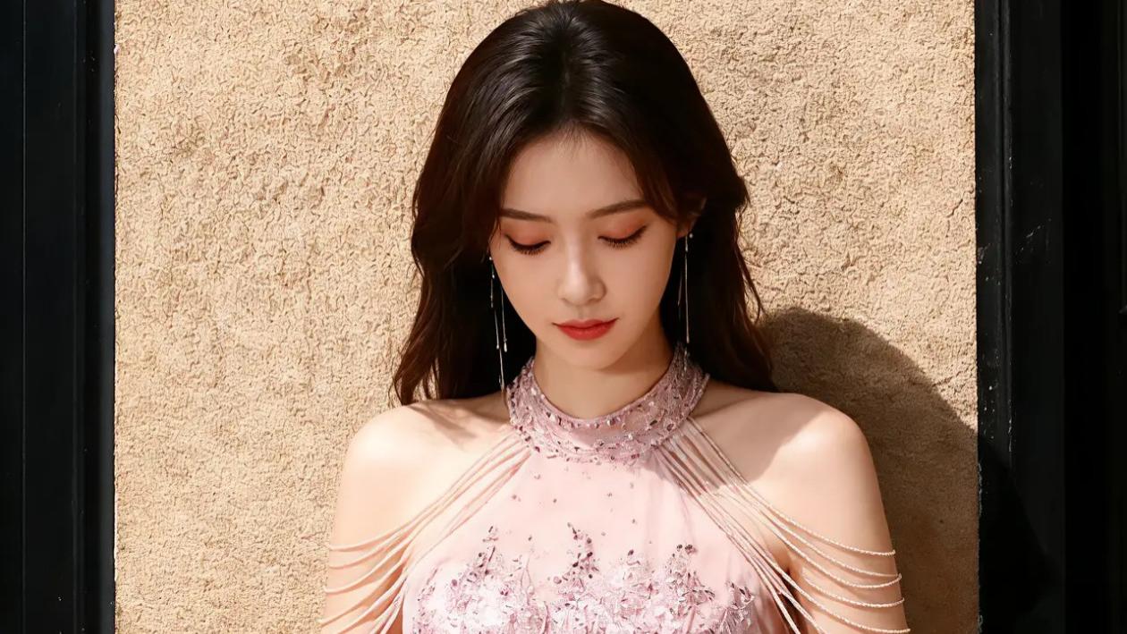 美极了~粉裙定格甜美温柔时光