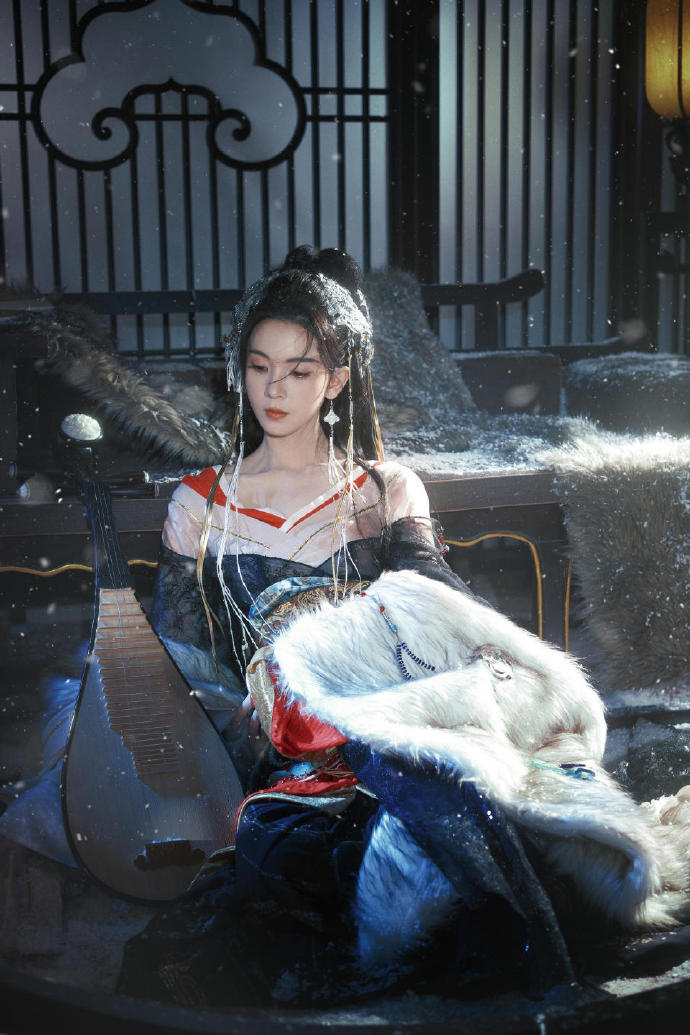 陈瑶的虞姬妆造，这感觉如何，是不是超美的！