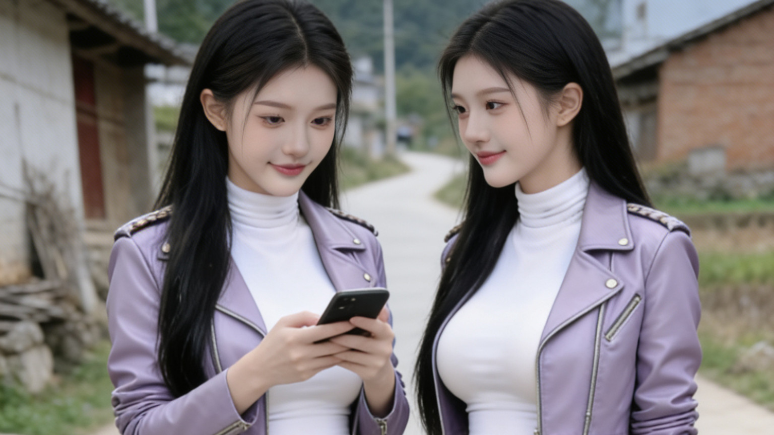 乡村女孩的日常