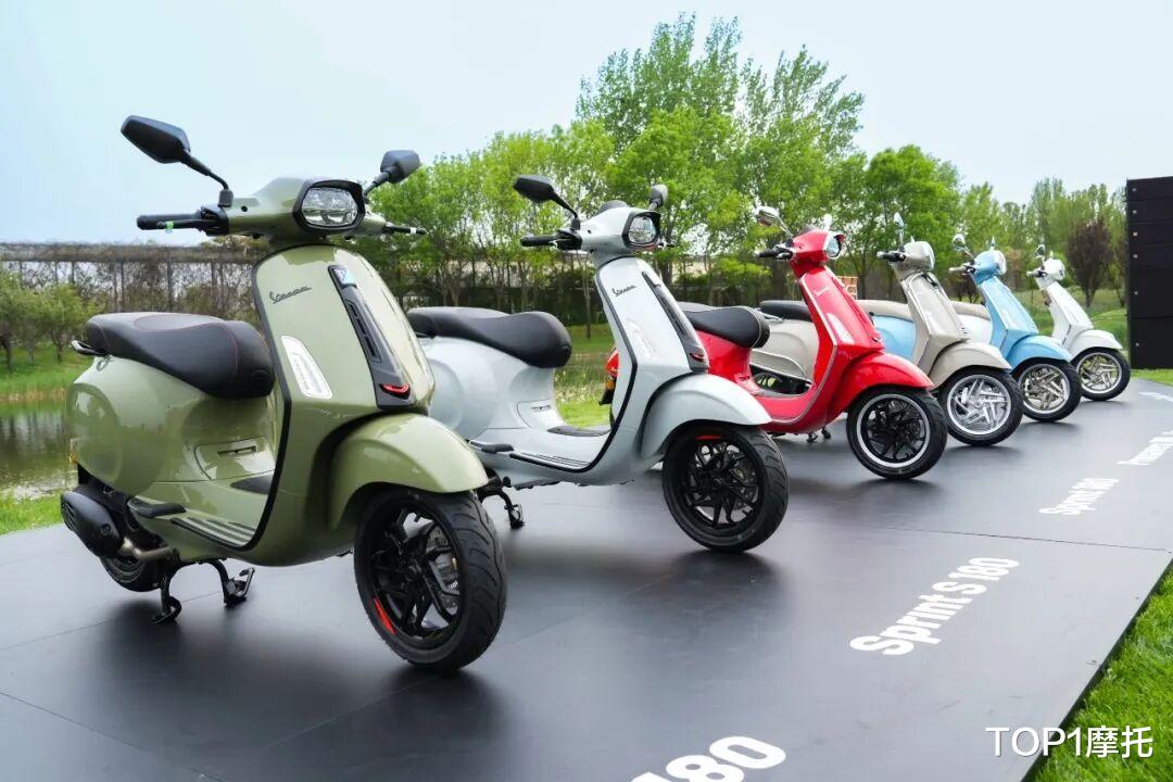 2.98万起！VESPA春天、冲刺迎来升级，双通道ABS+T