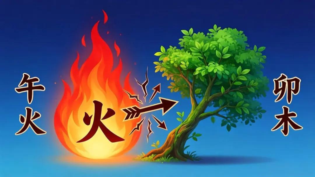 2026丙午年，地支有午卯相破的人会怎么样？