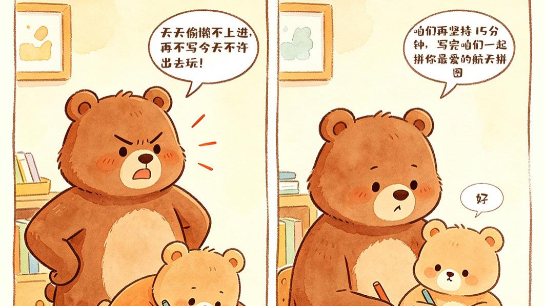 5张图说清，威胁式教育VS引导式教育，看完瞬间清醒