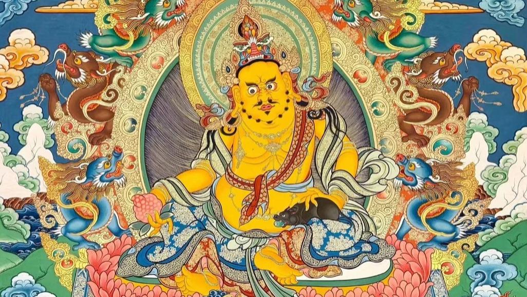 在 AI 一秒生成画作的时代，有人用三年画一幅唐卡