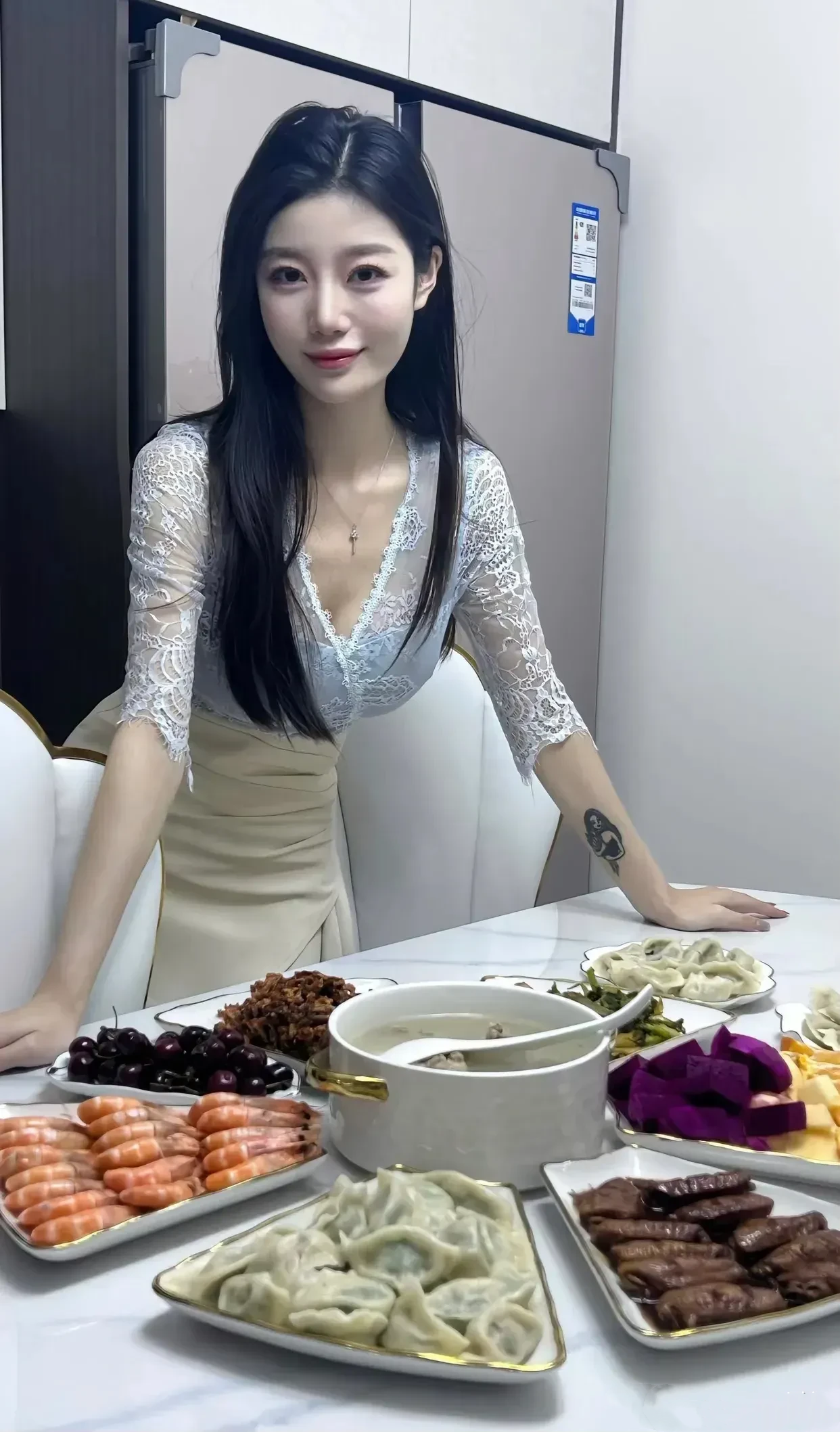 去兄弟家吃饭，要是有酒就更完美了