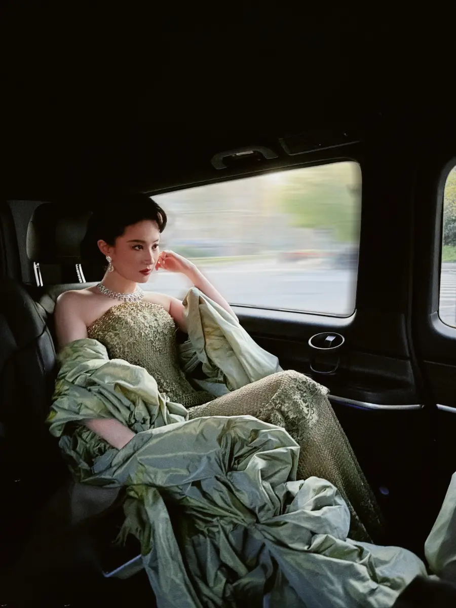 刘亦菲最新车内美照曝光！优雅贵气浑然天成太养眼