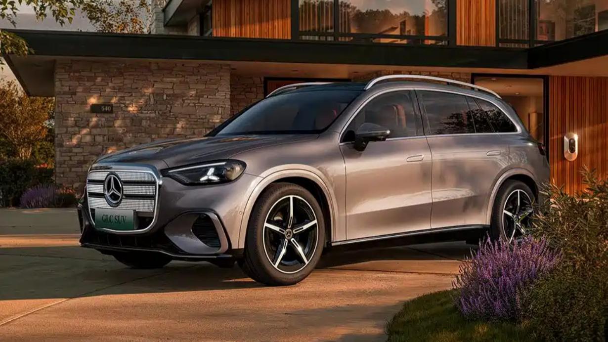 全新国产奔驰GLC EV官图发布，车身轴距加长