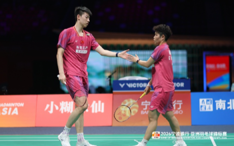 2026年澳大利亚羽毛球公开赛混双半决赛，冯彦哲/黄东萍21-15 18-21 