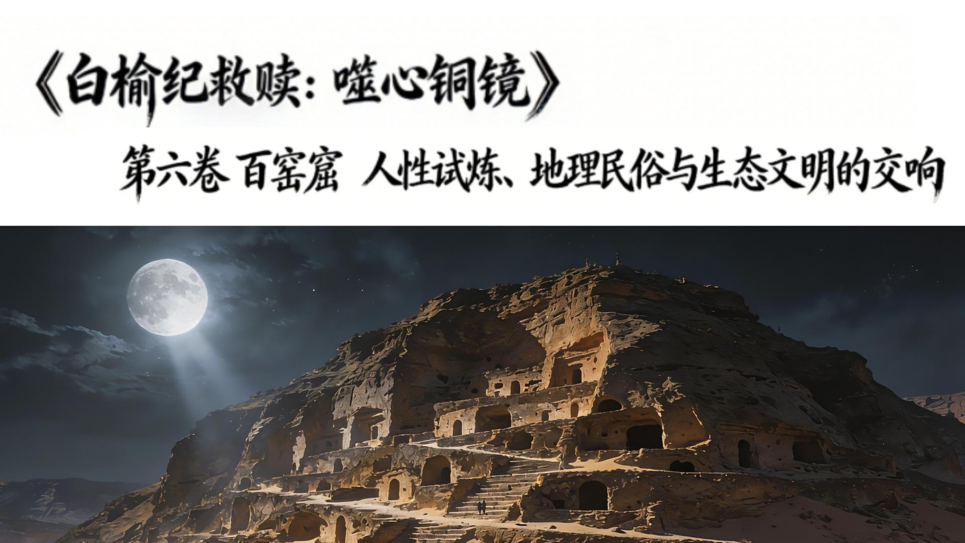 百窟迷踪：《白榆纪救赎：噬心铜镜》第六卷“百窑窟”，人性试炼、地理民俗与生态文明的交响