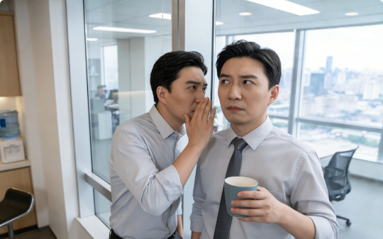 我和同事背地开女总裁的玩笑：我娶了这样的媳妇睡觉都笑醒！当天女总裁把我叫进办公室：我看看睡着怎么笑