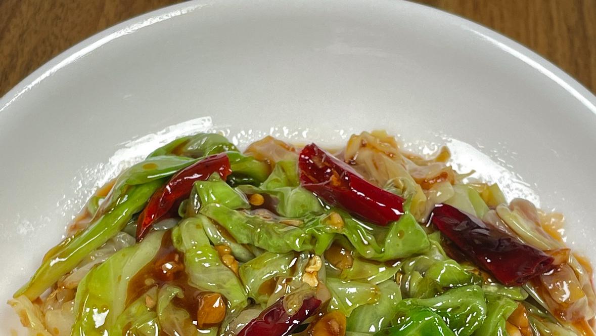 干煸包菜里的烟火人间