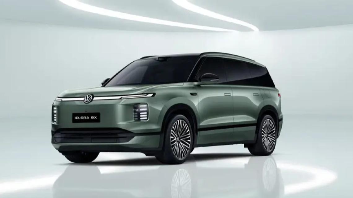 上汽大众ID.ERA 9X仙踪绿车色官图 3月底预售？