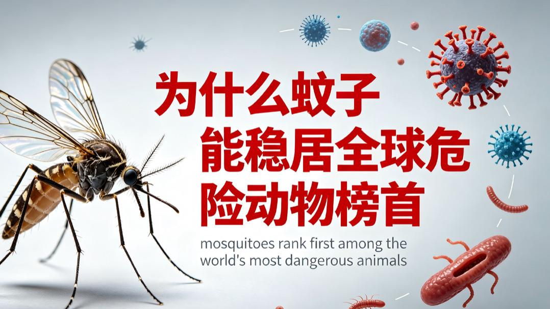 为什么蚊子能稳居全球危险动物榜首